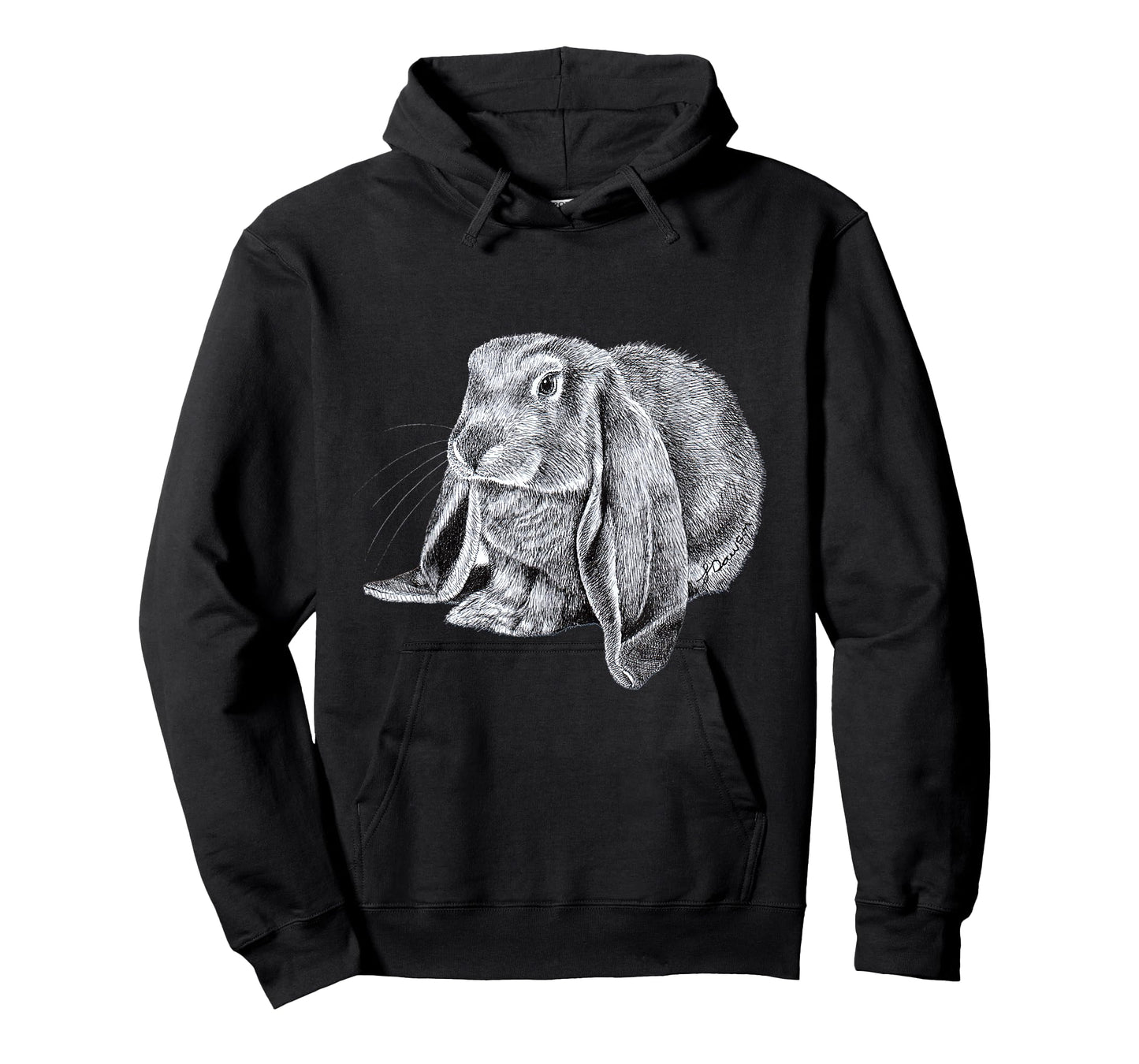 Cute English Lop Eared Bunny Rabbit T-Shirt