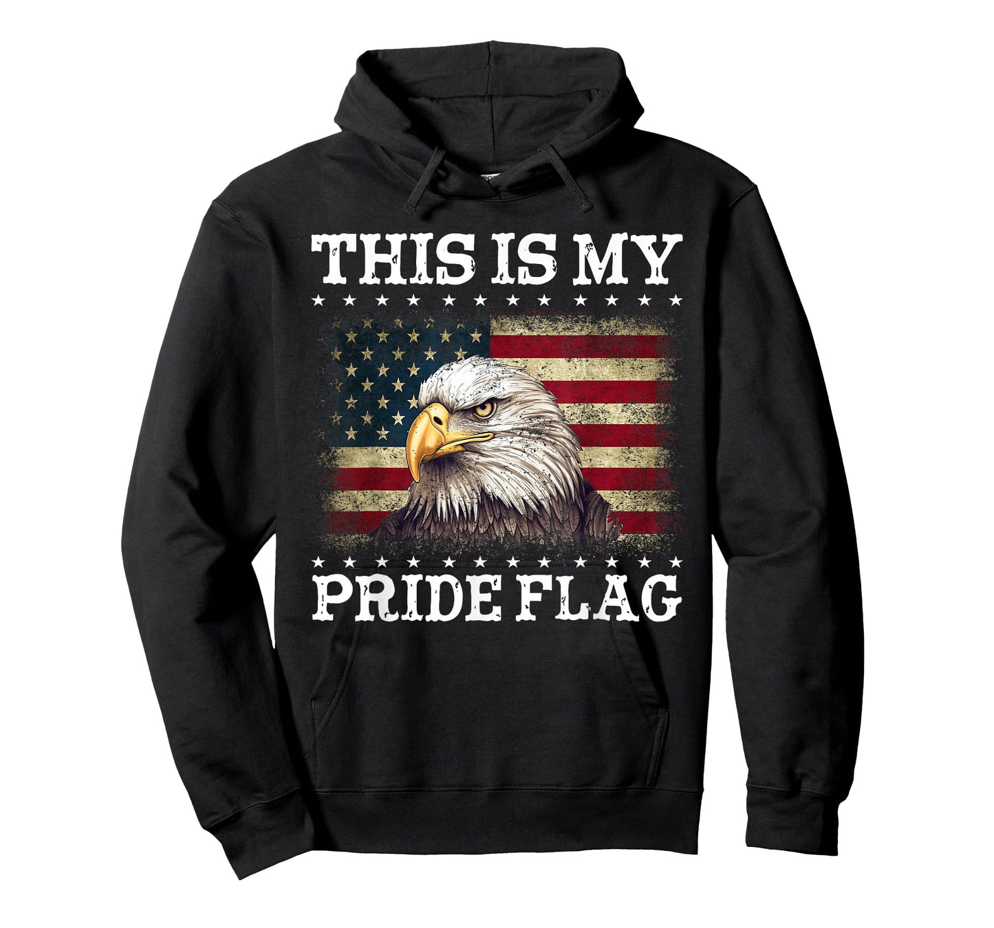 This is My Pride Flag USA American 4th of July Patriotic T-Shirt