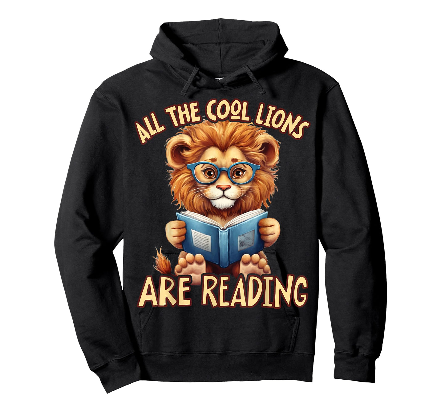 All The Cool Lions Are Reading Lion Teacher Men Women Kids T-Shirt