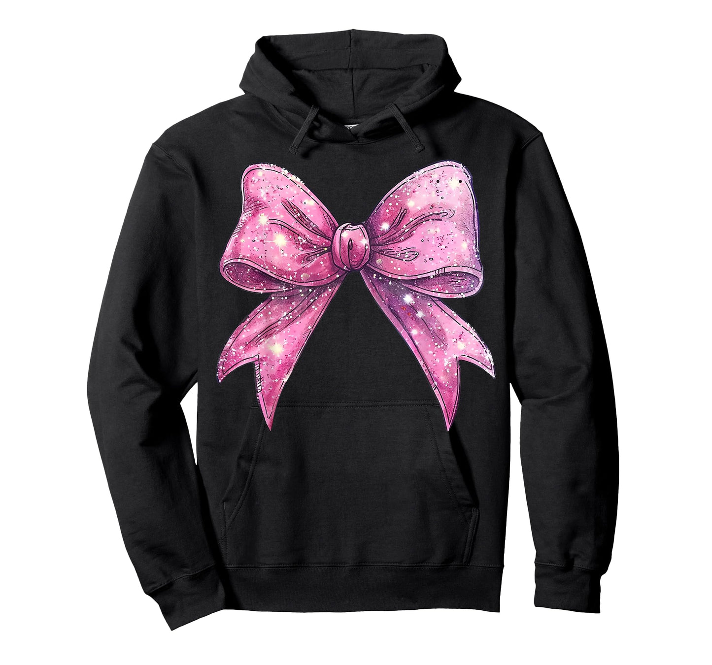 Cute Pink Bow Coquette Aesthetic Bow Print Bow T-Shirt