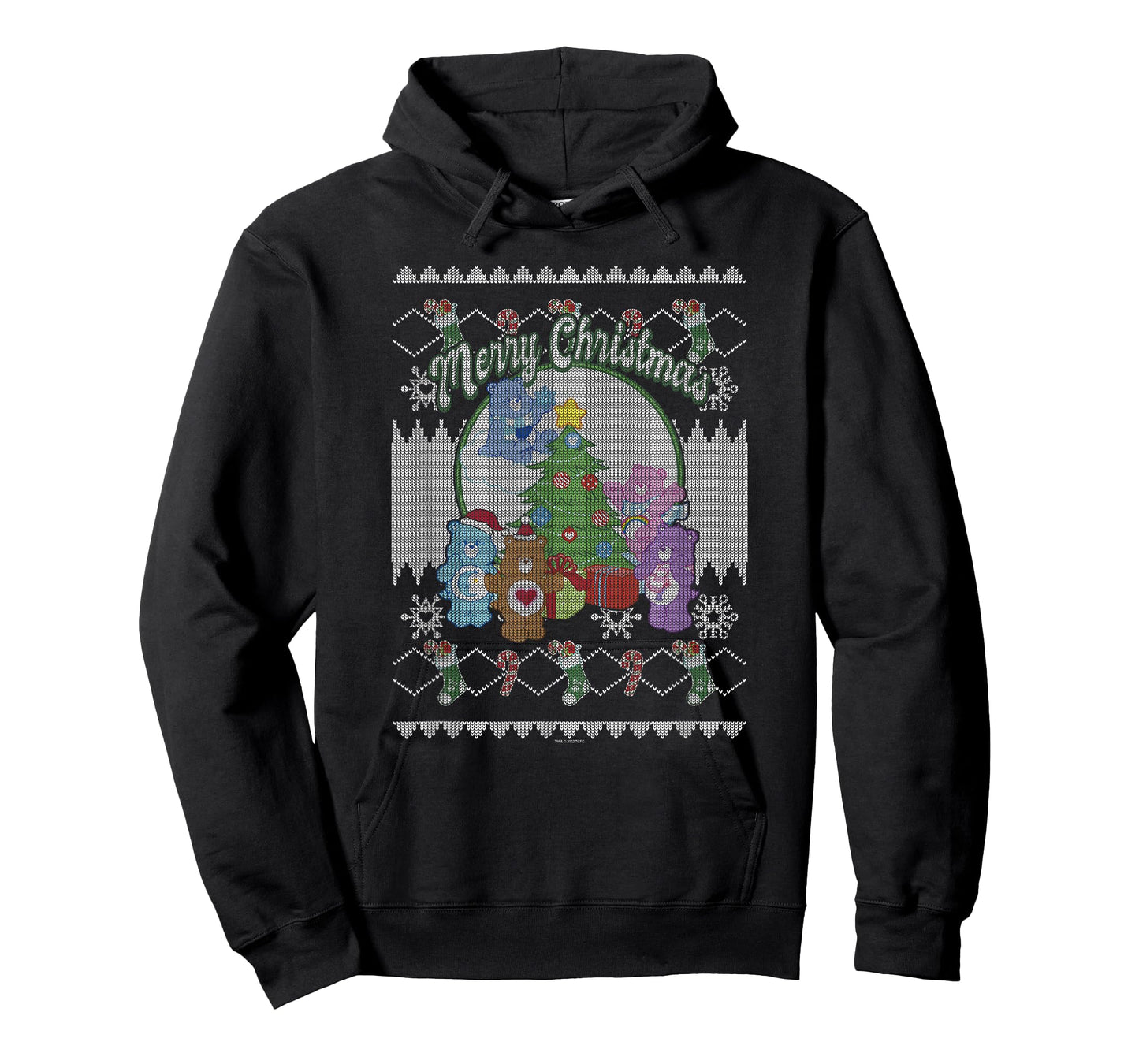 Care Bears Christmas Vintage Ugly Sweater Stocking Stuffers T-Shirt