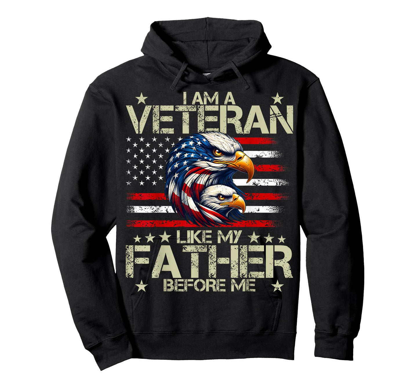 I Am A Veteran Like My Father Before Me Proud T-Shirt
