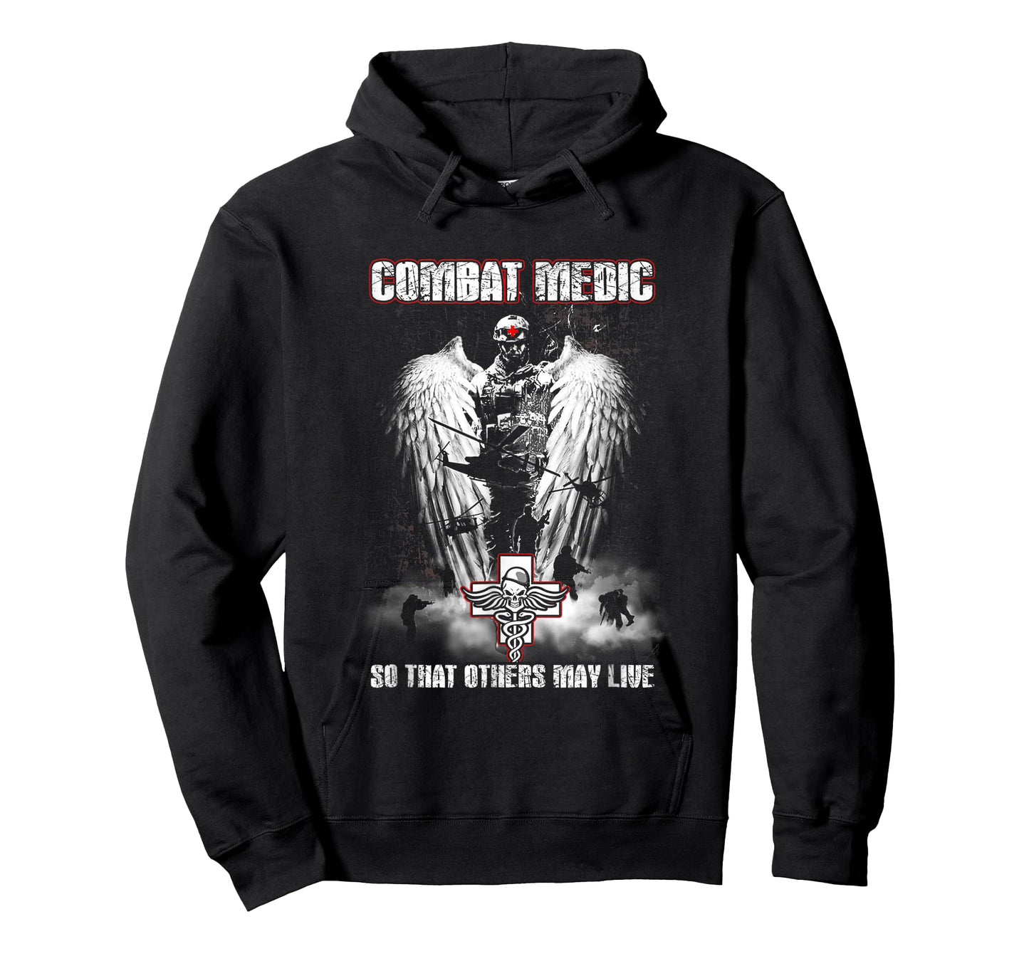 Combat Medic So That Others May Live - Never step back T-Shirt