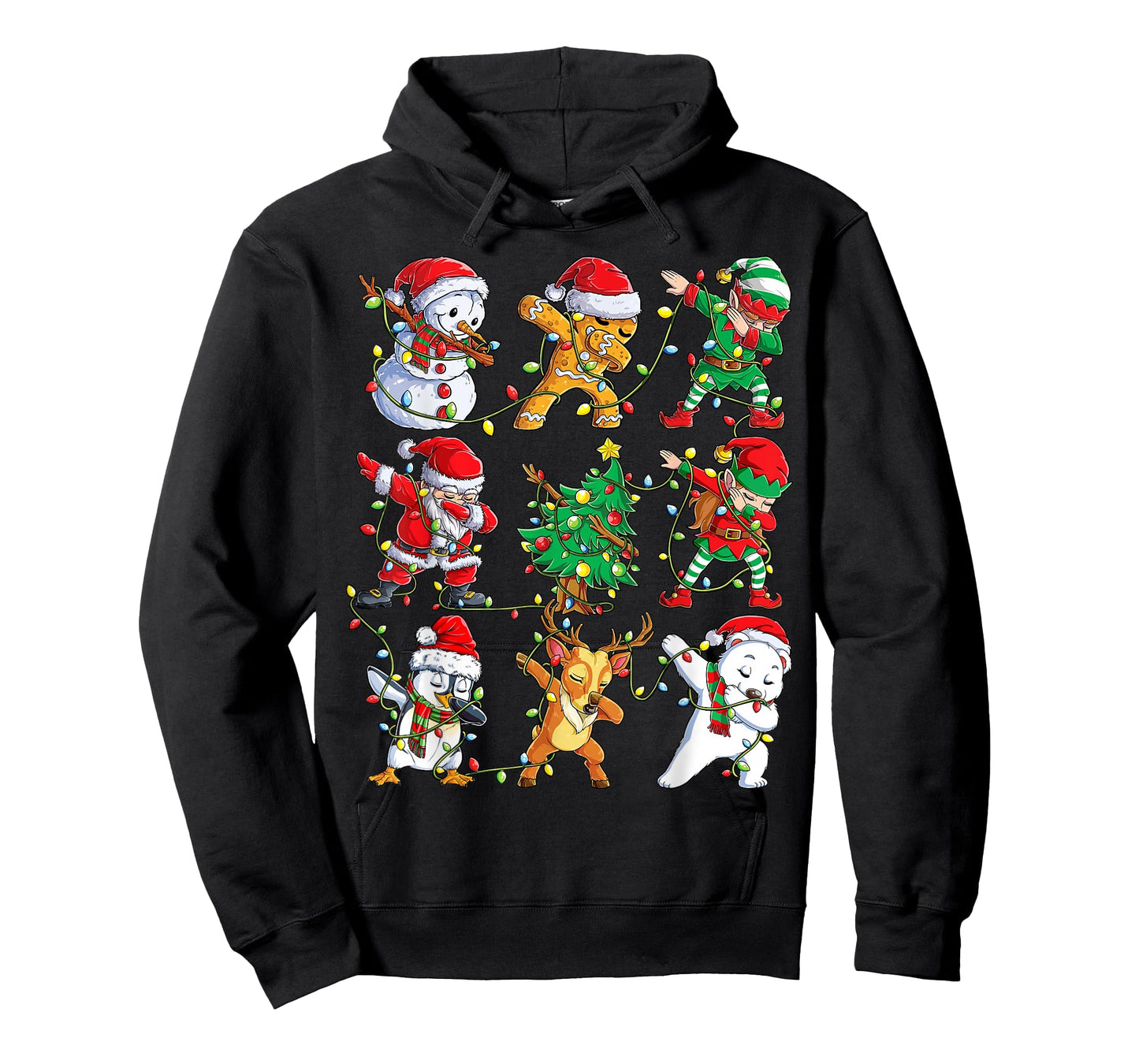 Christmas Dabbing Santa Elf Friends Boys Girls Men Xmas Dab T-Shirt