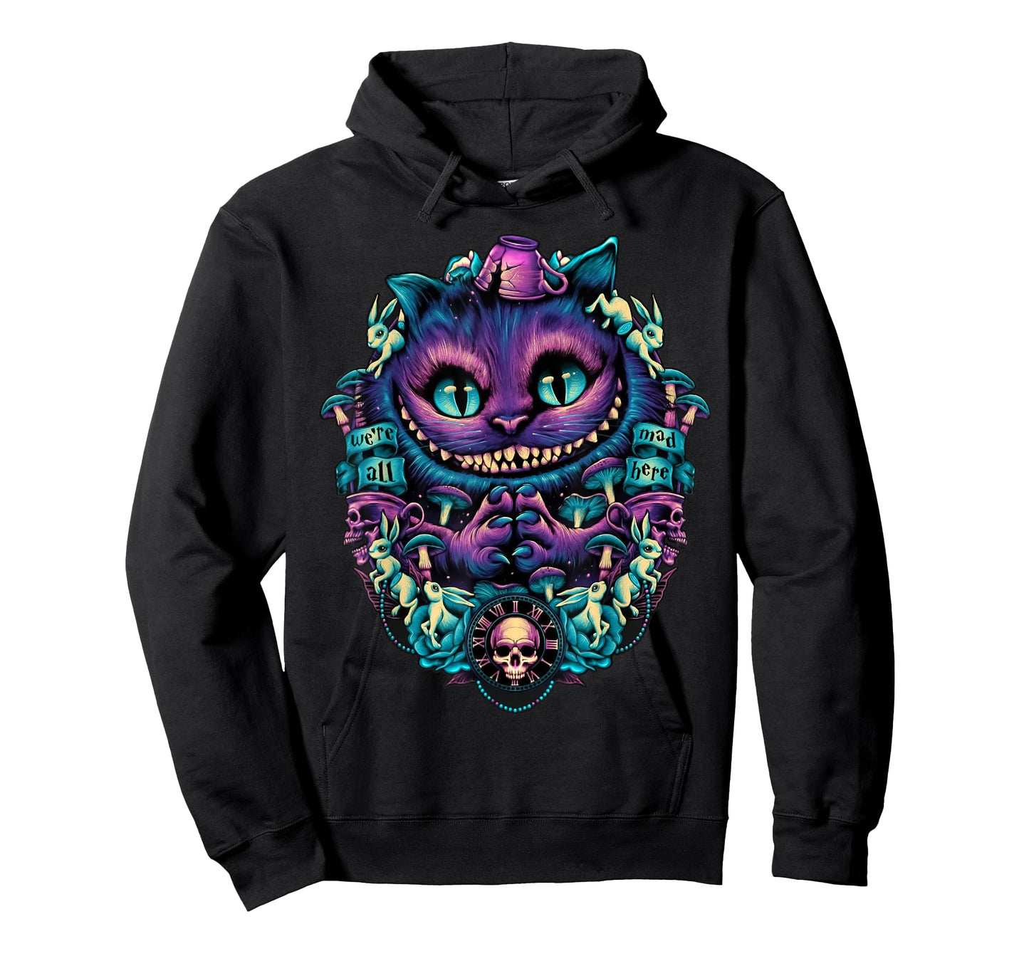 Cheshire Cat Shirt Alice in Wonderland Graphic T-Shirt