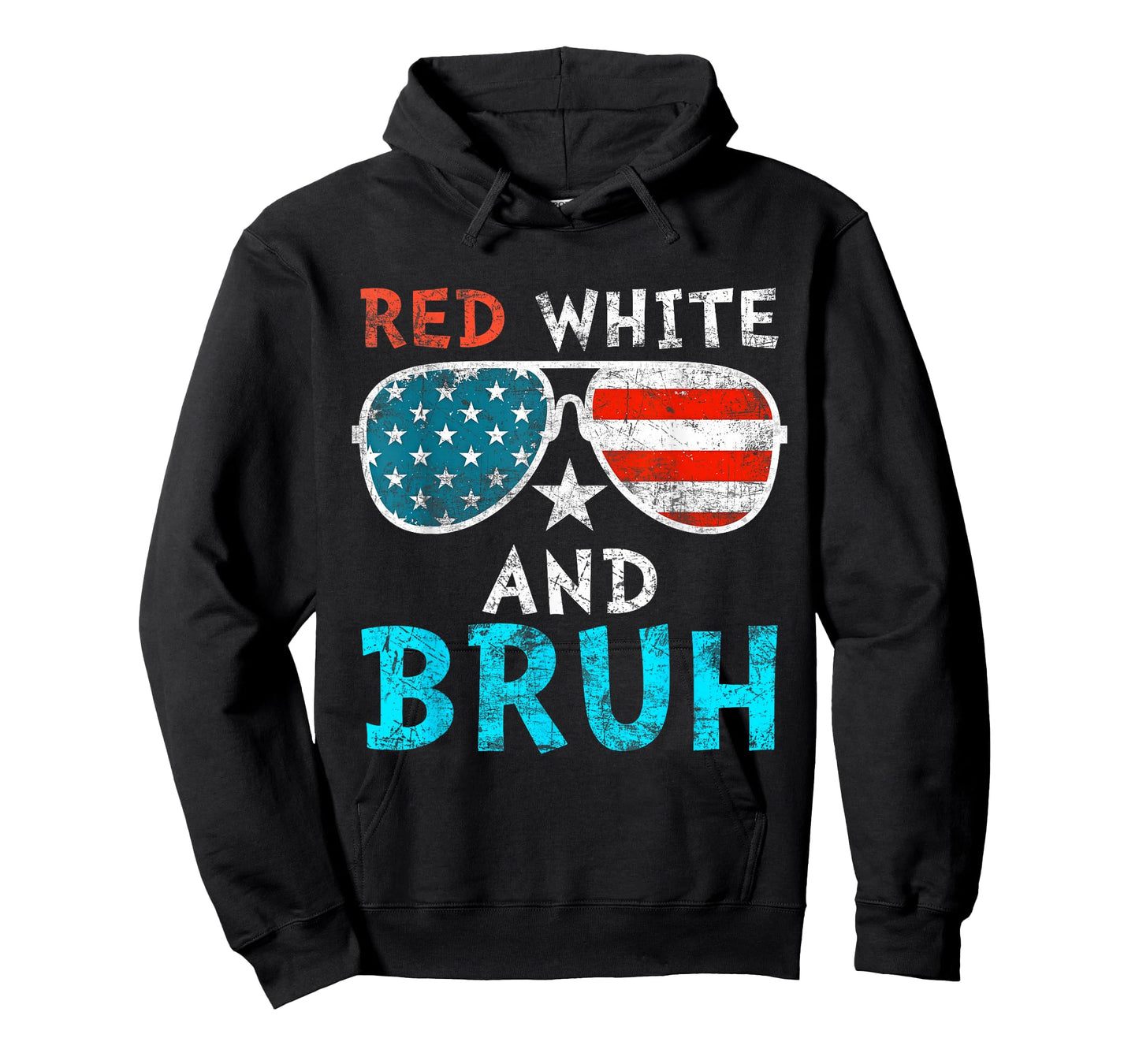 Red White And Bruh Happy 4th Of July Patriotic Independence T-Shirt