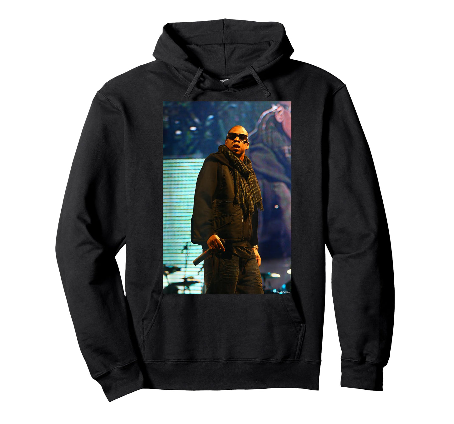 Jay-Z Hip Hop at Glastonbury 2008 by Andy Willsher T-Shirt