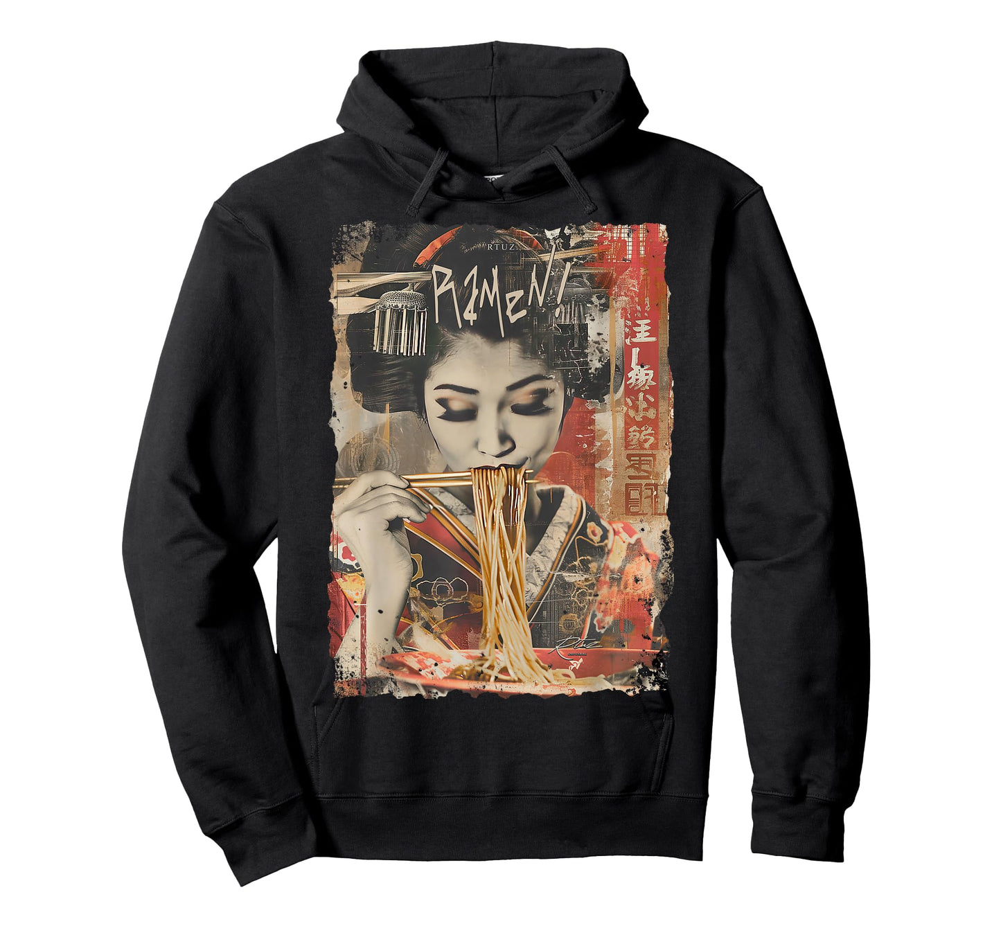 Ramen Noodles Kawaii Japan Fashion Y2K Otaku Manga Anime T-Shirt