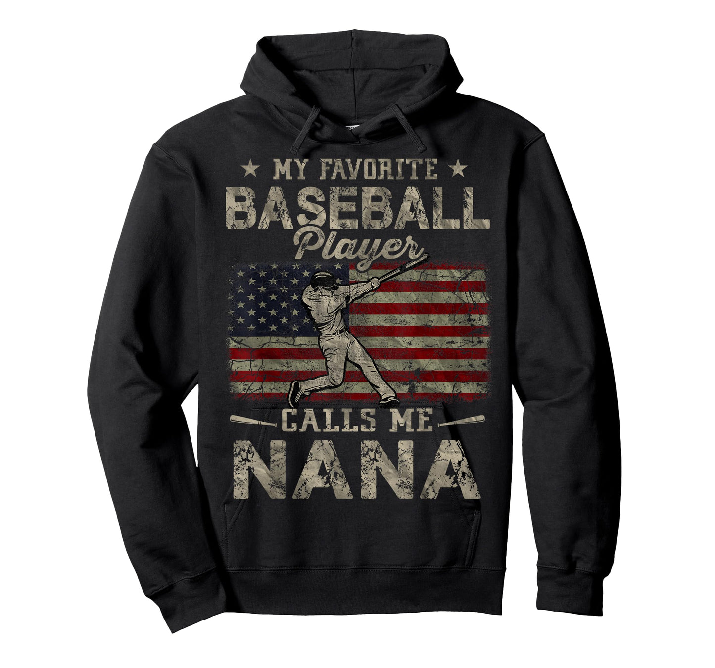 My Favorite Baseball Player Calls Me Nana Mother's Day T-Shirt