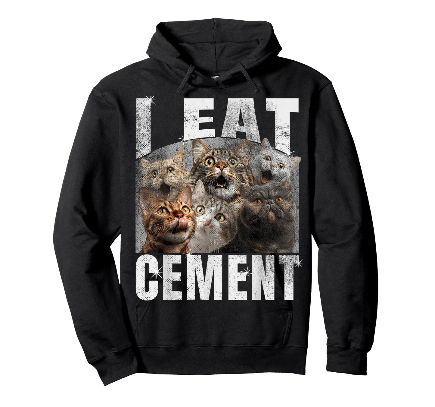 I Eat Cement | Funny Cat Meme | DIY T-Shirt