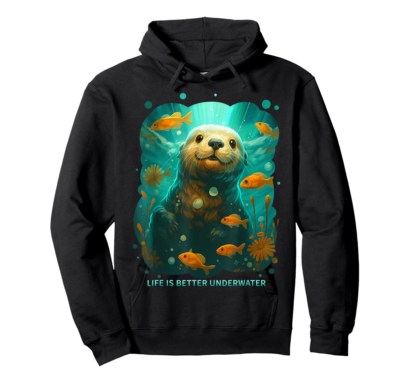 Cute Sea Otter Animal Nature Lovers Graphic T-Shirt