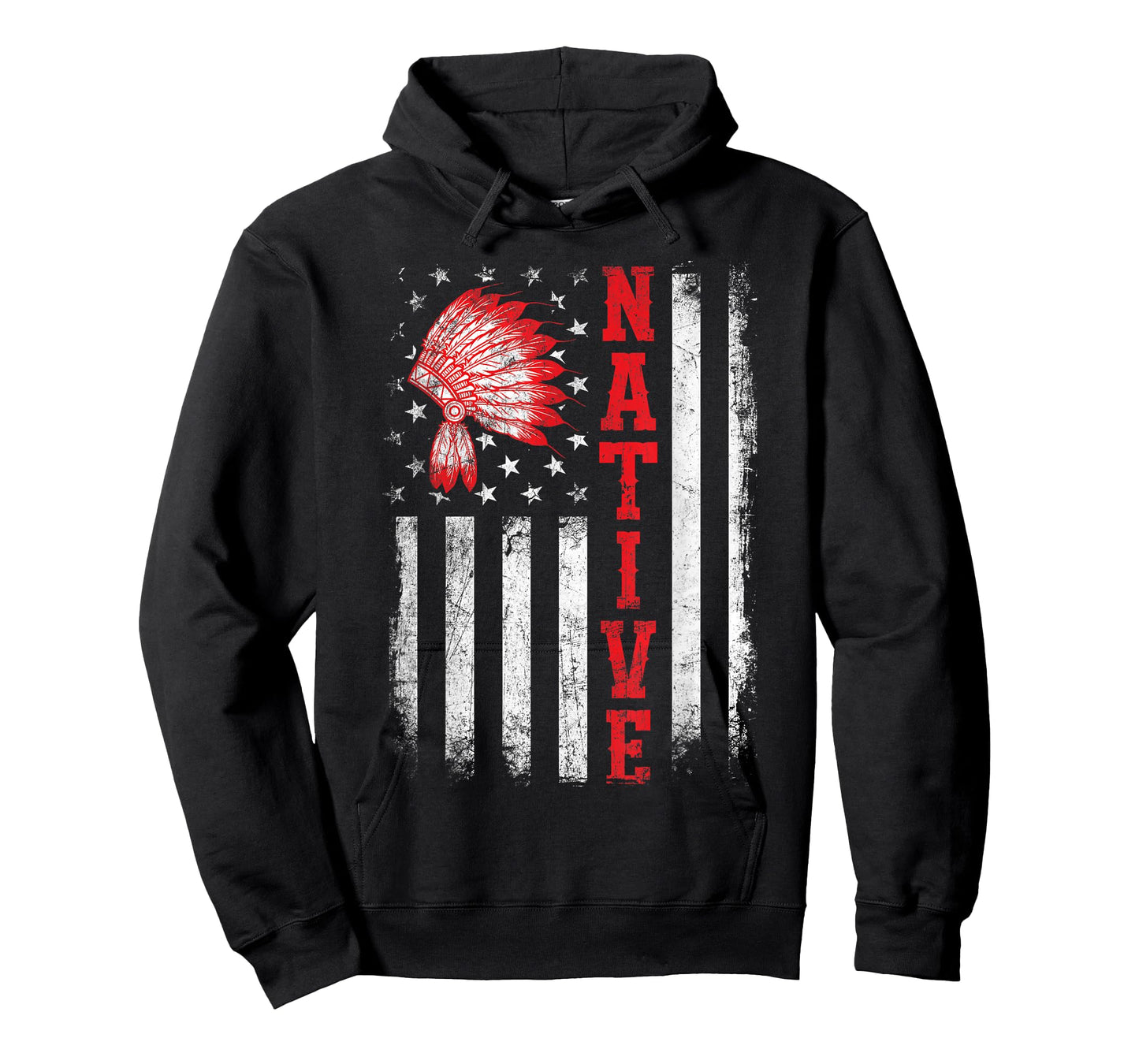 Native - American Day USA Flag Cherokee Indigenous People T-Shirt