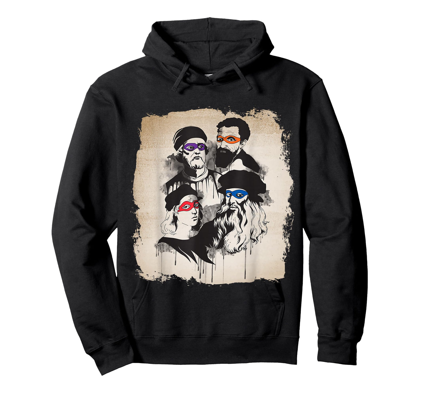 Artist Gift - Italian Renaissance Art Ninjas T-Shirt