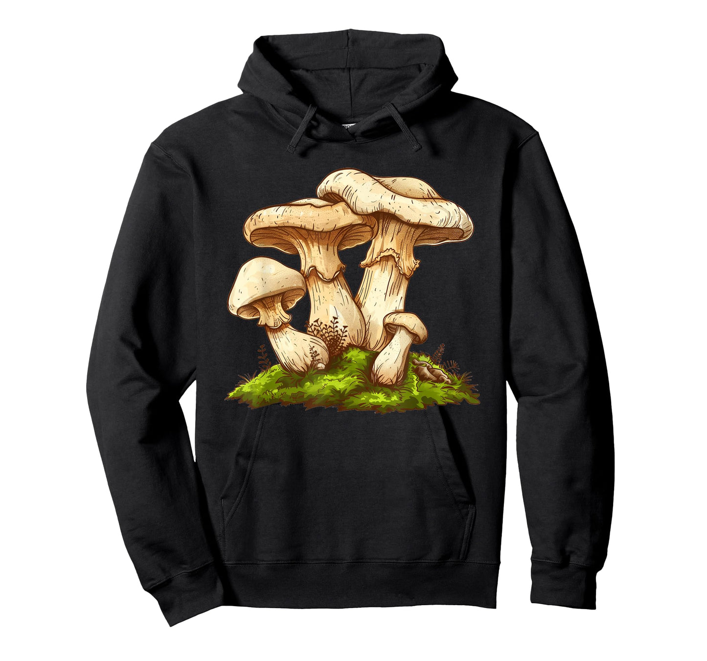 King Trumpet Mushrooms With Moss T-Shirt