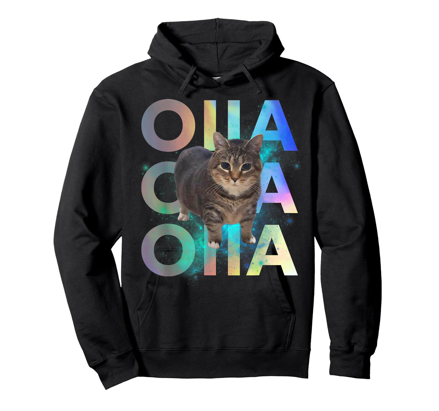 Funny OIIA OIIA Spinning Cat Meme Funny Brainrot Ethel Space T-Shirt