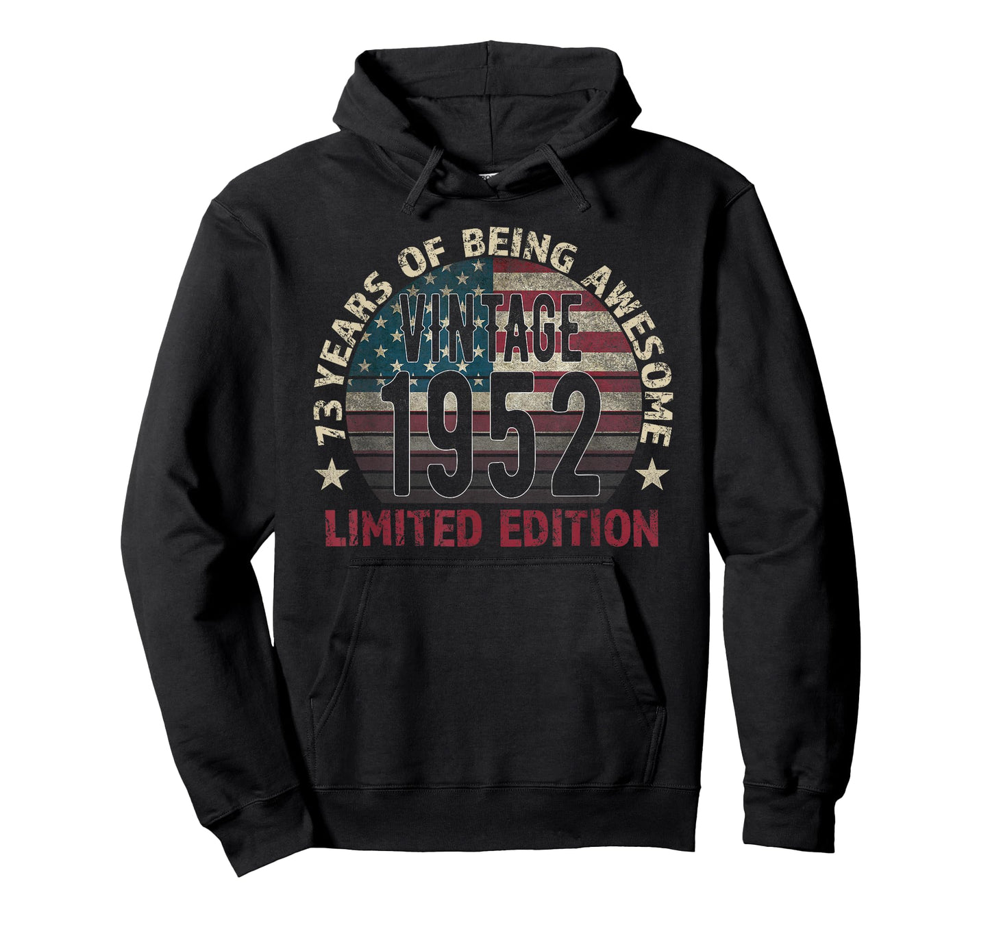 73th Birthday Gift men Vintage born 1952 turning 73 Year Old T-Shirt