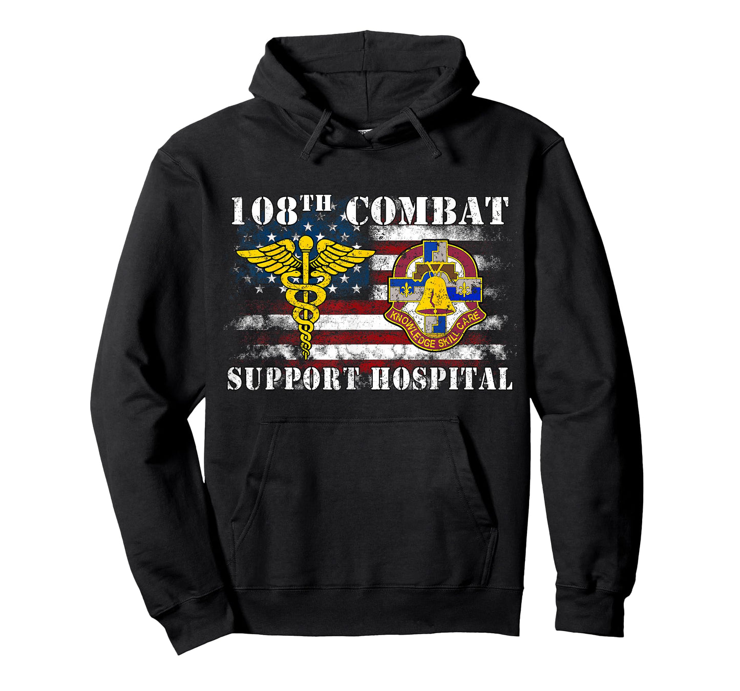 108th Combat Support Hospital Veterans Day Vintage Gifts T-Shirt