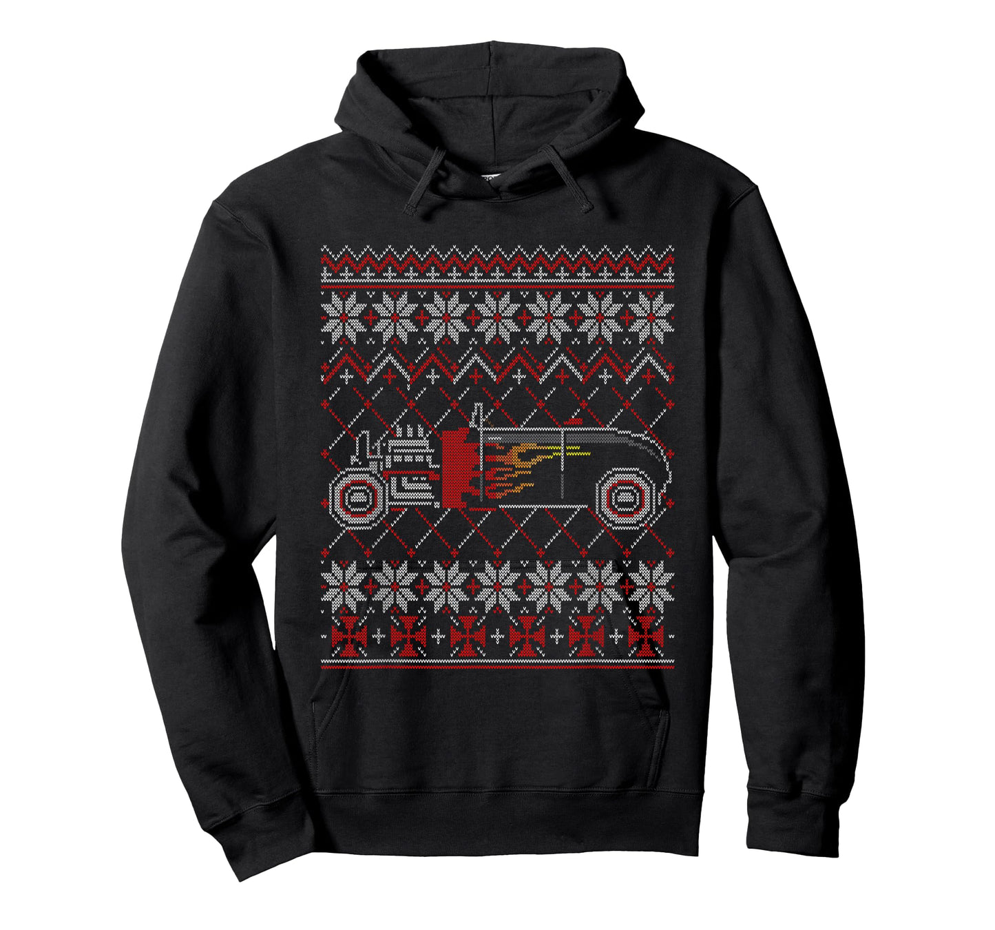 Hot-Rod Racing Ugly Christmas Sweater Vintage Car Tuning T-Shirt