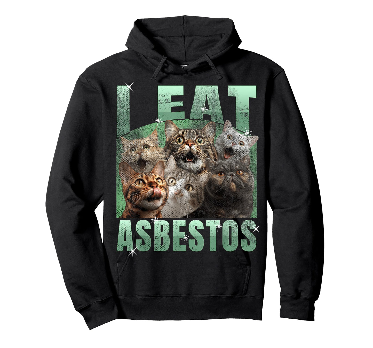 I Eat Asbestos | Funny Cat Meme | DIY T-Shirt