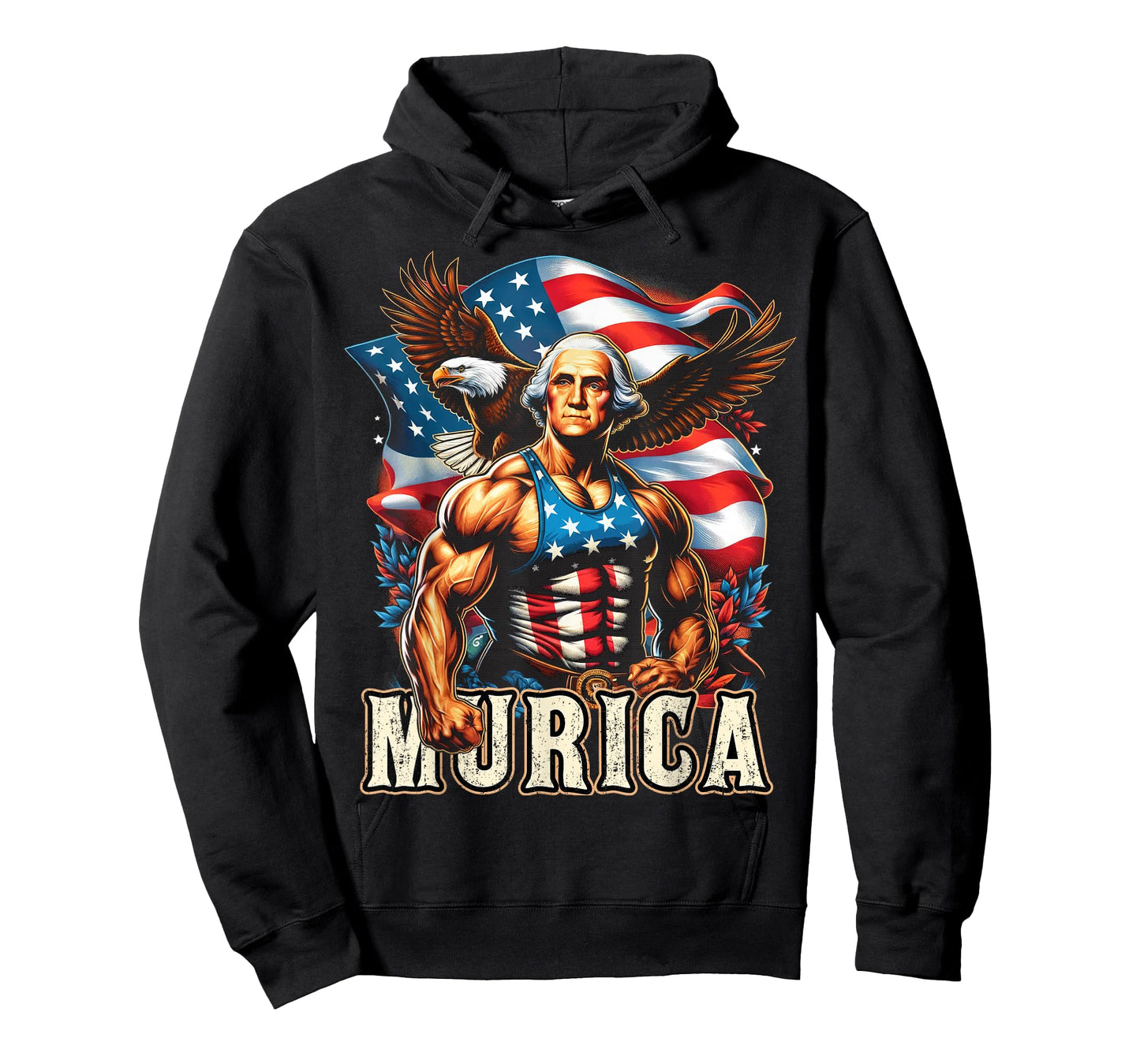 4th of July Patriotic Funny George Washington July 4th USA T-Shirt