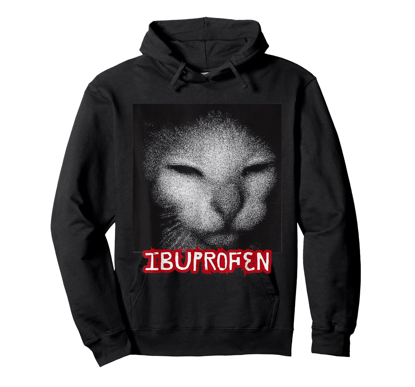 Ibuprofen Funny Cat Meme Vintage Unhinged Cringe T-Shirt