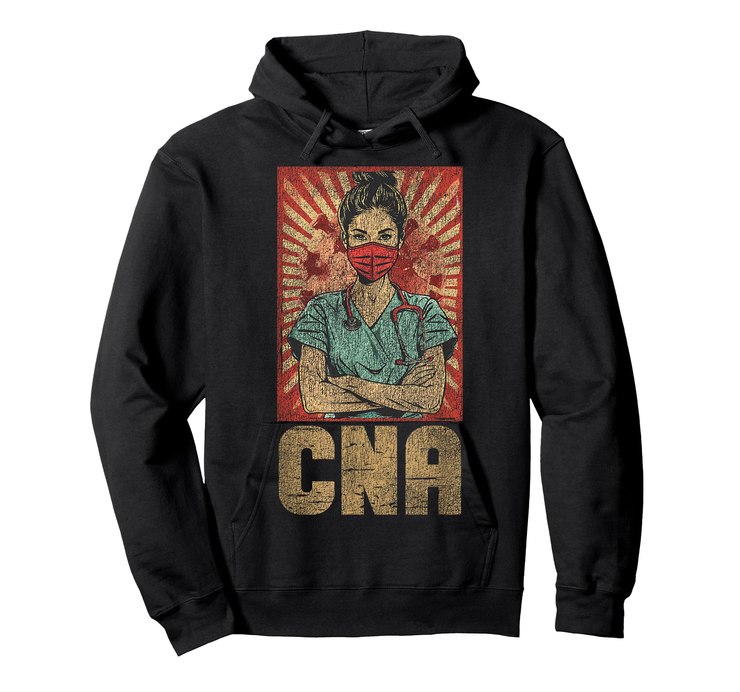 CNA Nurse Certified Nursing Assistant Retro Vintage Cna T-Shirt