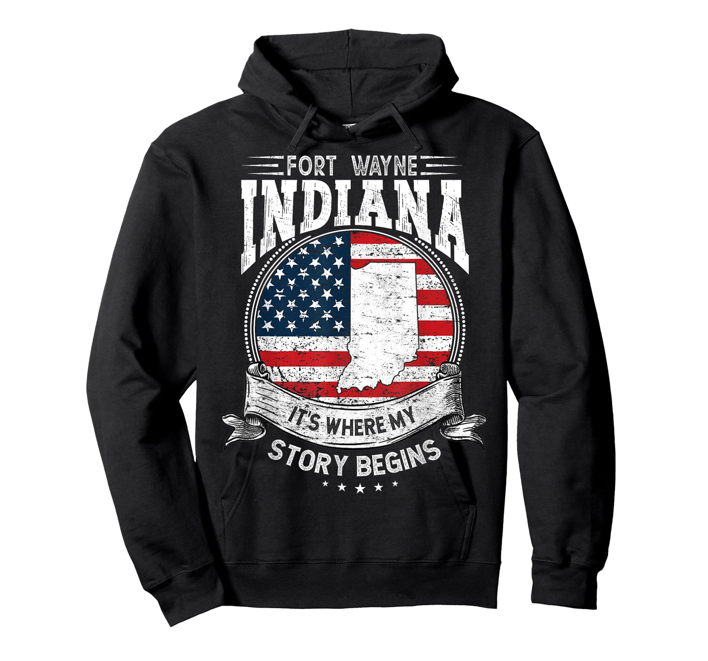 Vintage Fort Wayne Indiana, it’s where my story begins IN T-Shirt