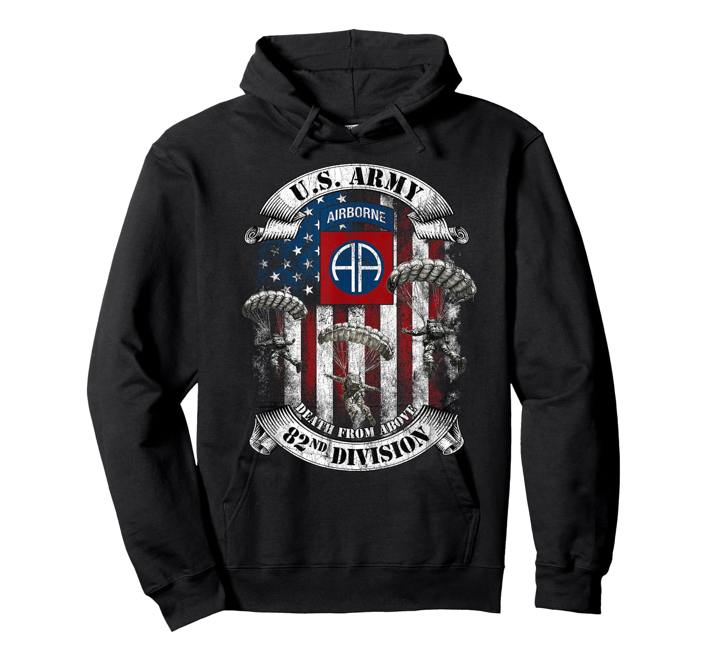 82nd Airborne Division Death From Above Fort Bragg Gifts T-Shirt