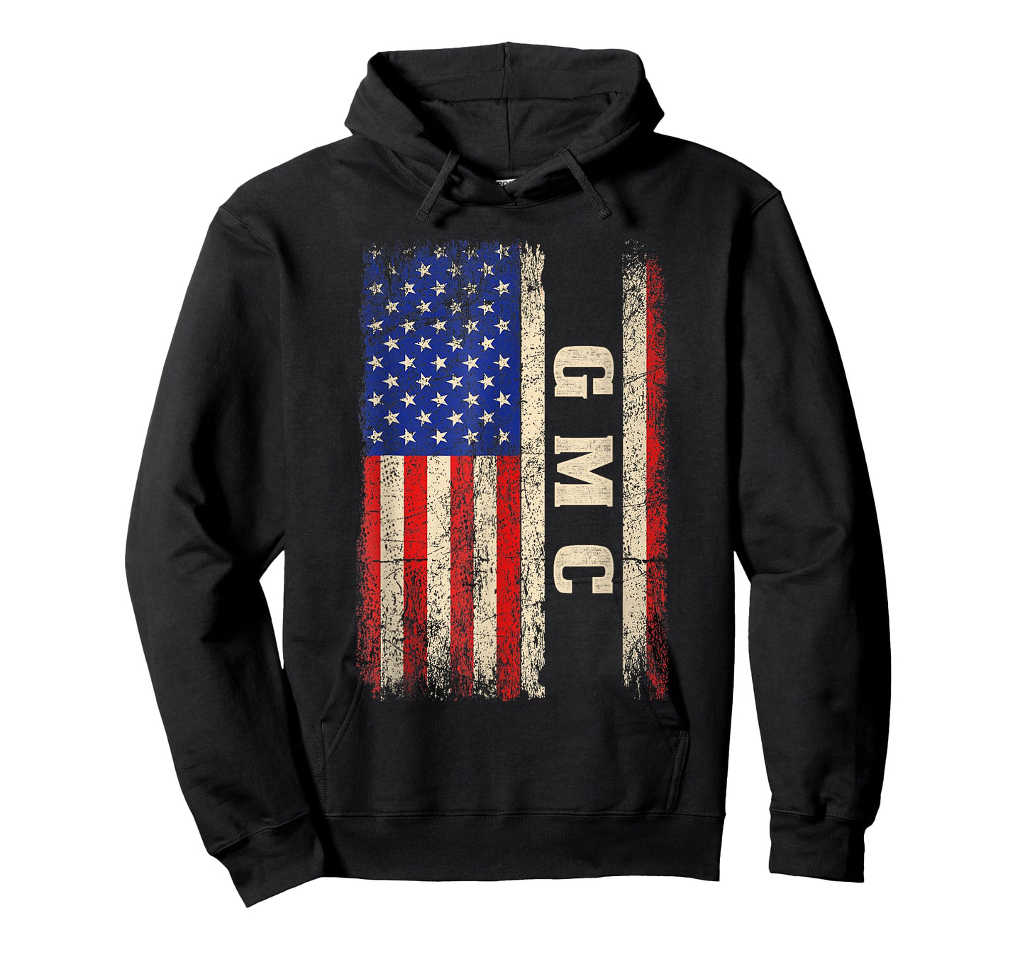 GMC Last Name Shirt GMC Name American Flag T-Shirt