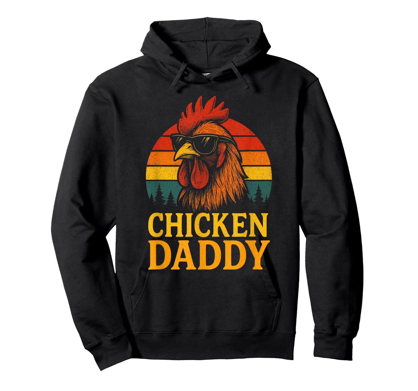 Chicken Daddy - Funny Poultry Farmer Retro T-Shirt