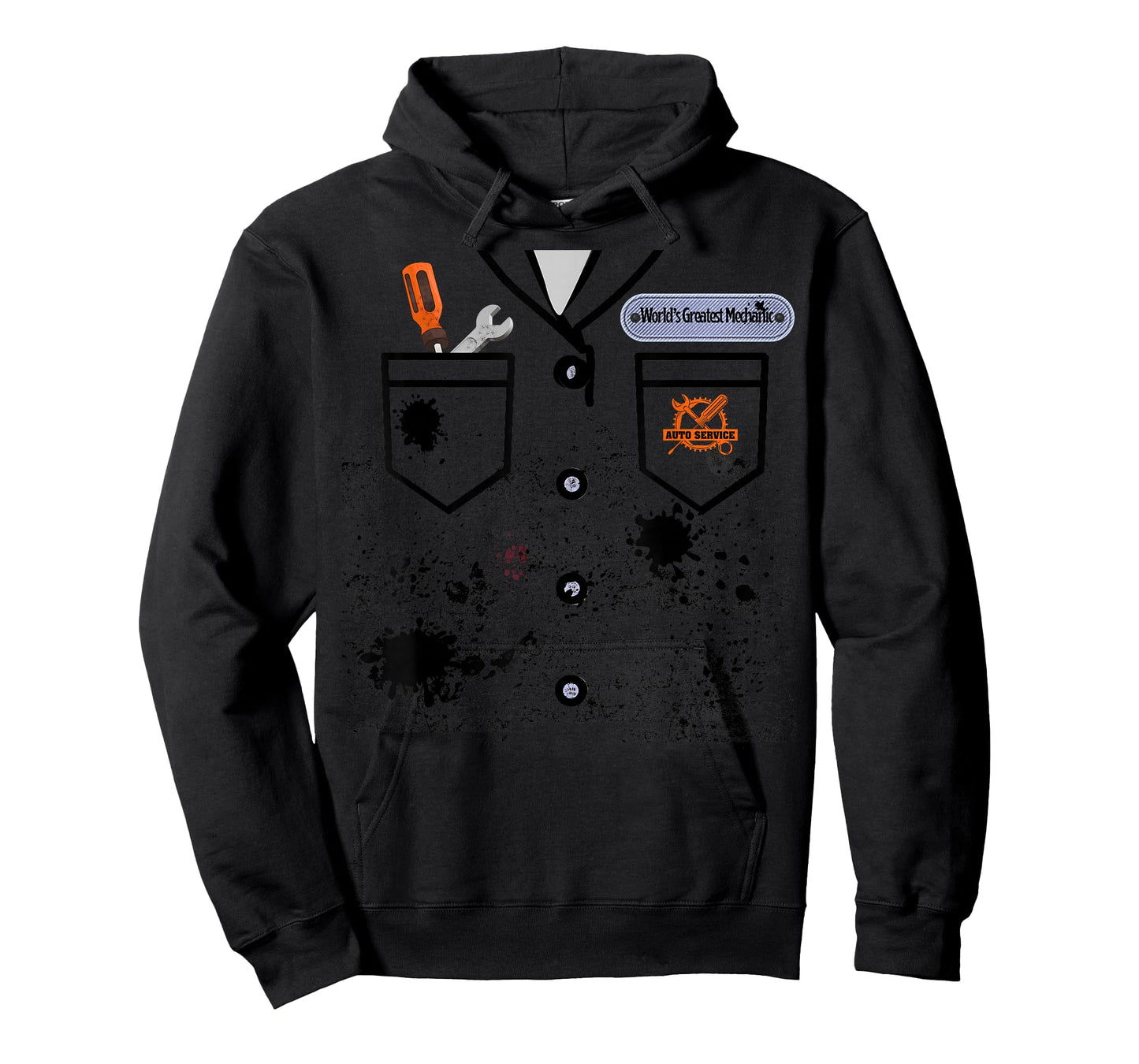 Auto Mechanic Costume Career Day T-Shirt