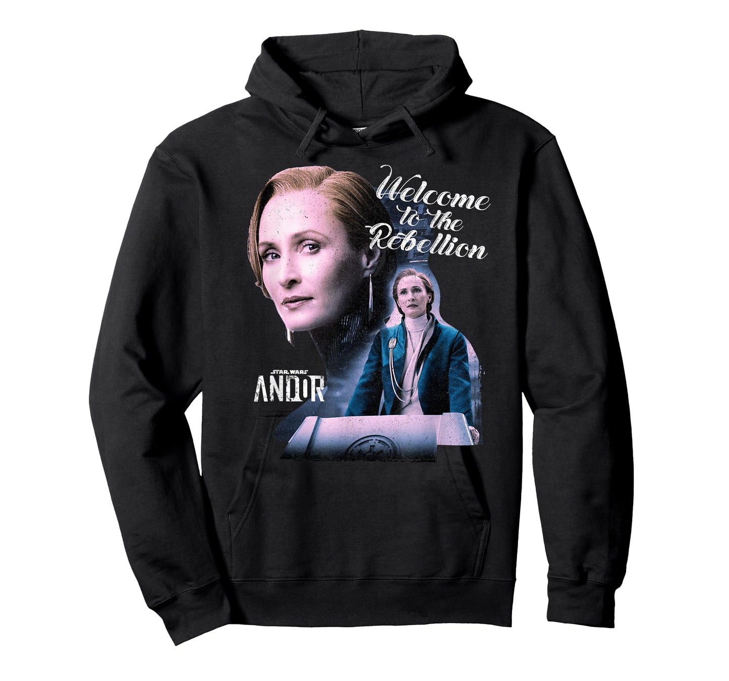 Star Wars Andor Mon Mothma Welcome To The Rebelion Distress T-Shirt