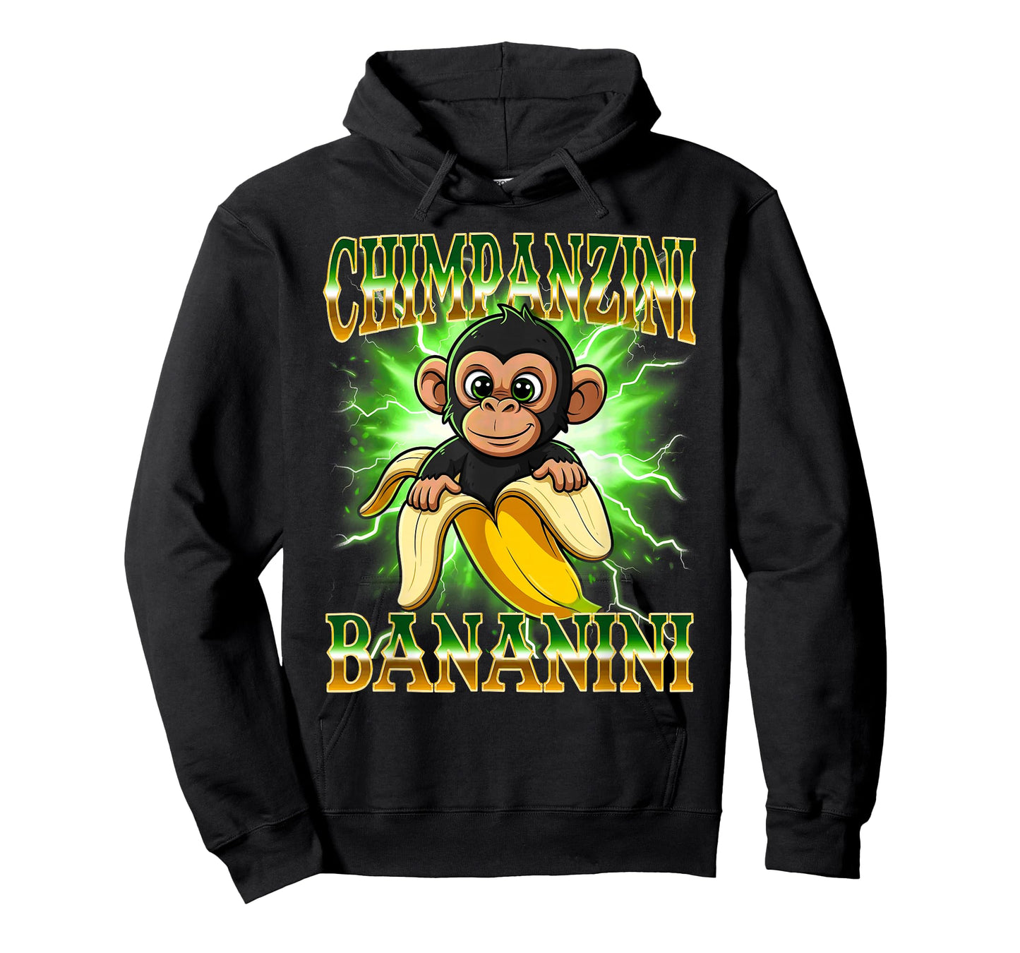 Shimpanzini Bananini Italian Brainrot Chimpanzee and Banana T-Shirt
