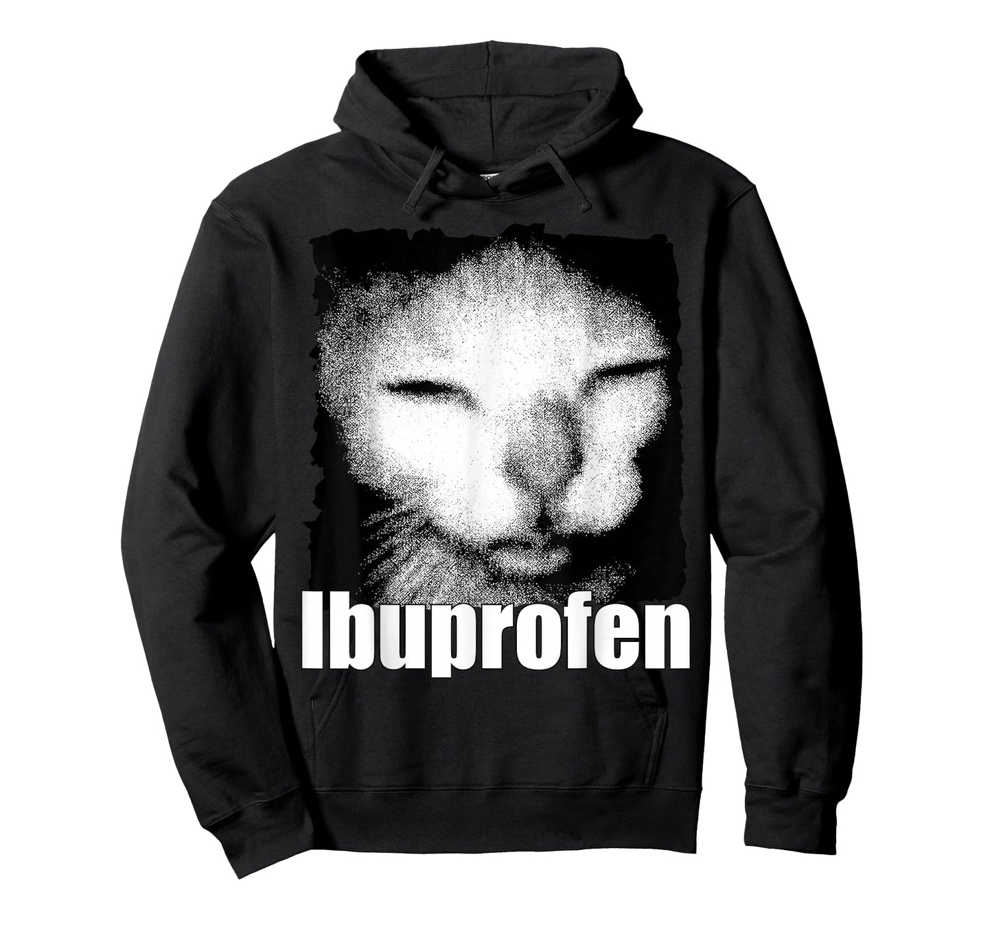 Ibuprofen Cat Meme Weird Funny Cat Meme Cringe Ugly Feline T-Shirt