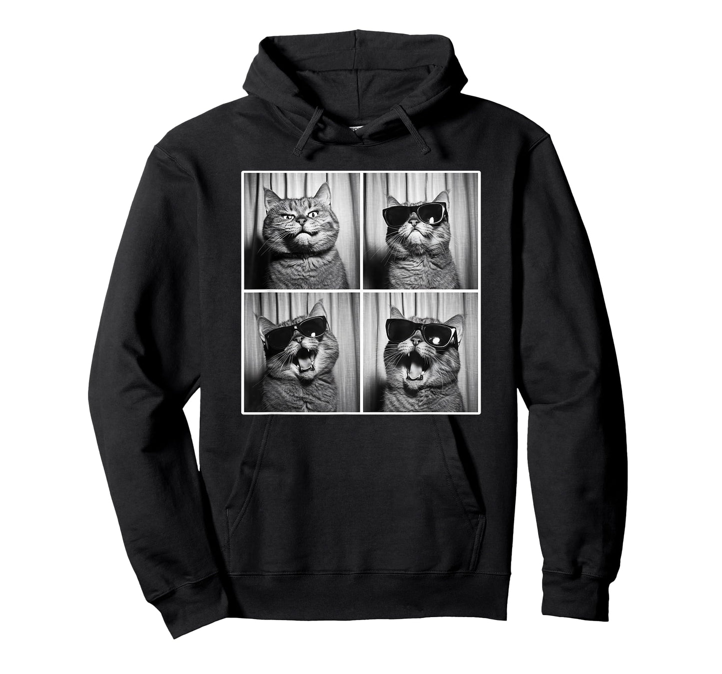 Photobooth Cat Selfie | Funny Cat With Sunglasses, Cat Lover T-Shirt