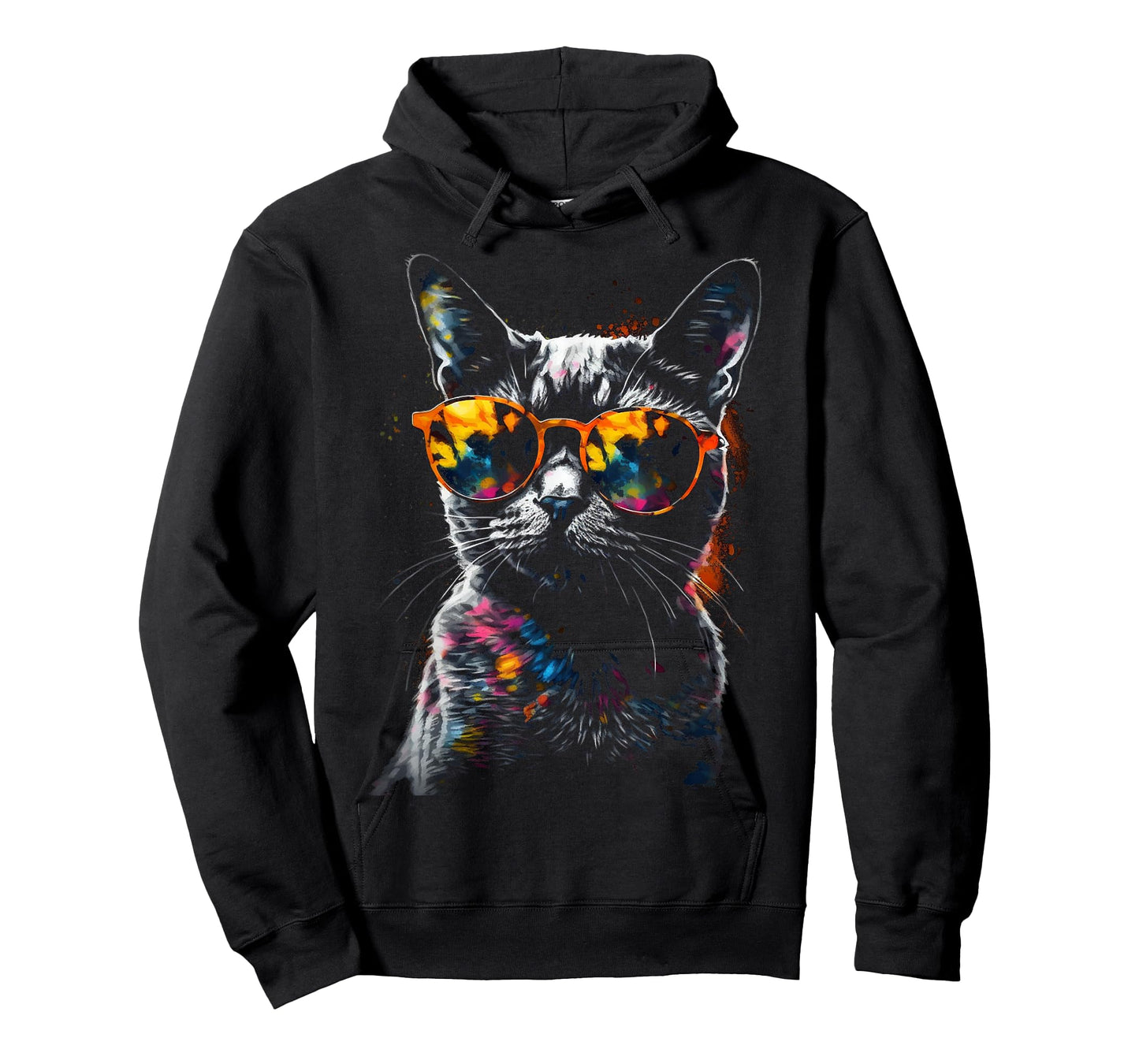Cat Sunglasses - Pet Animal Art Cat T-Shirt