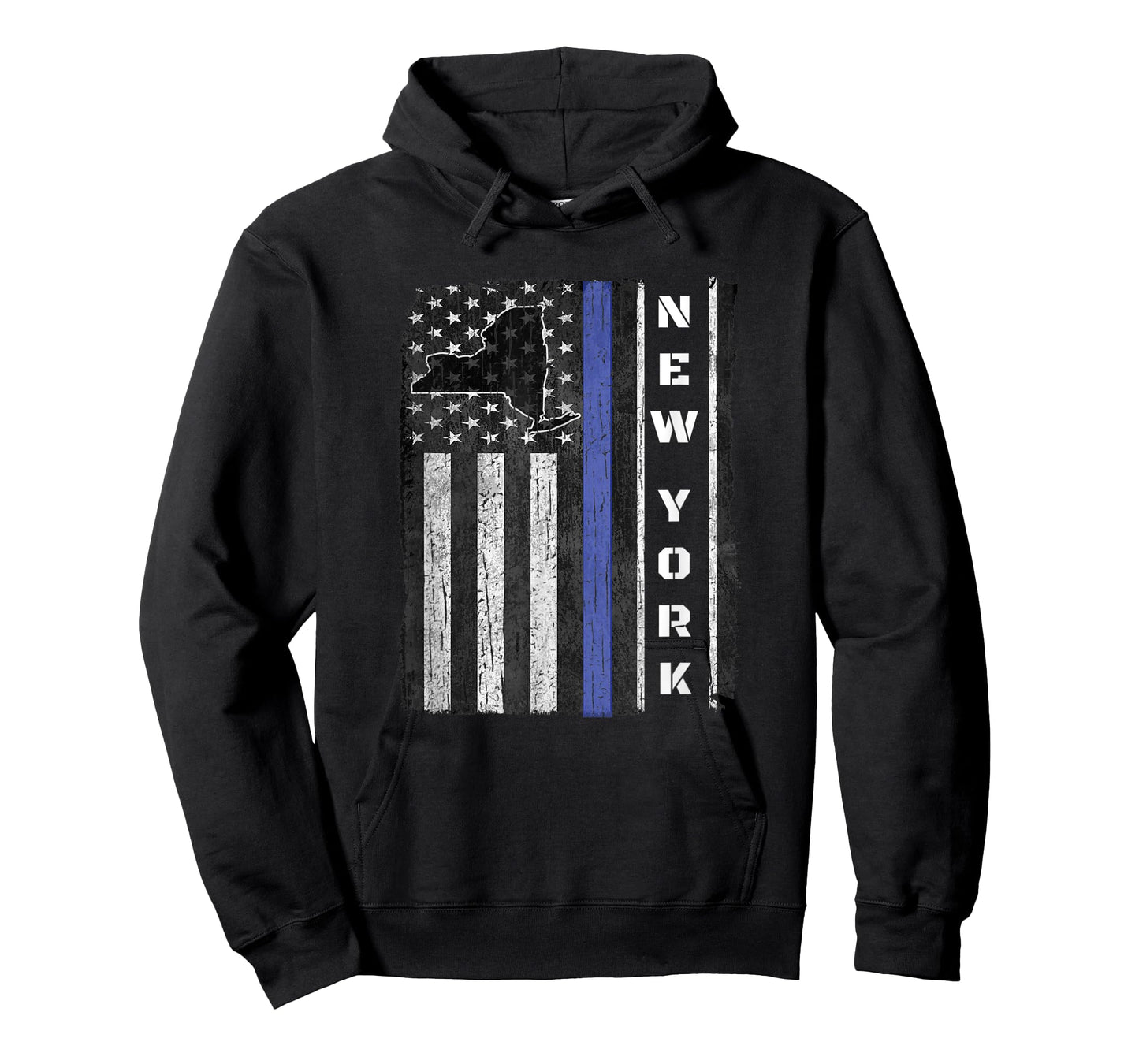 New York Thin Blue Line Police Week Shirt USA Flag Gift Cop