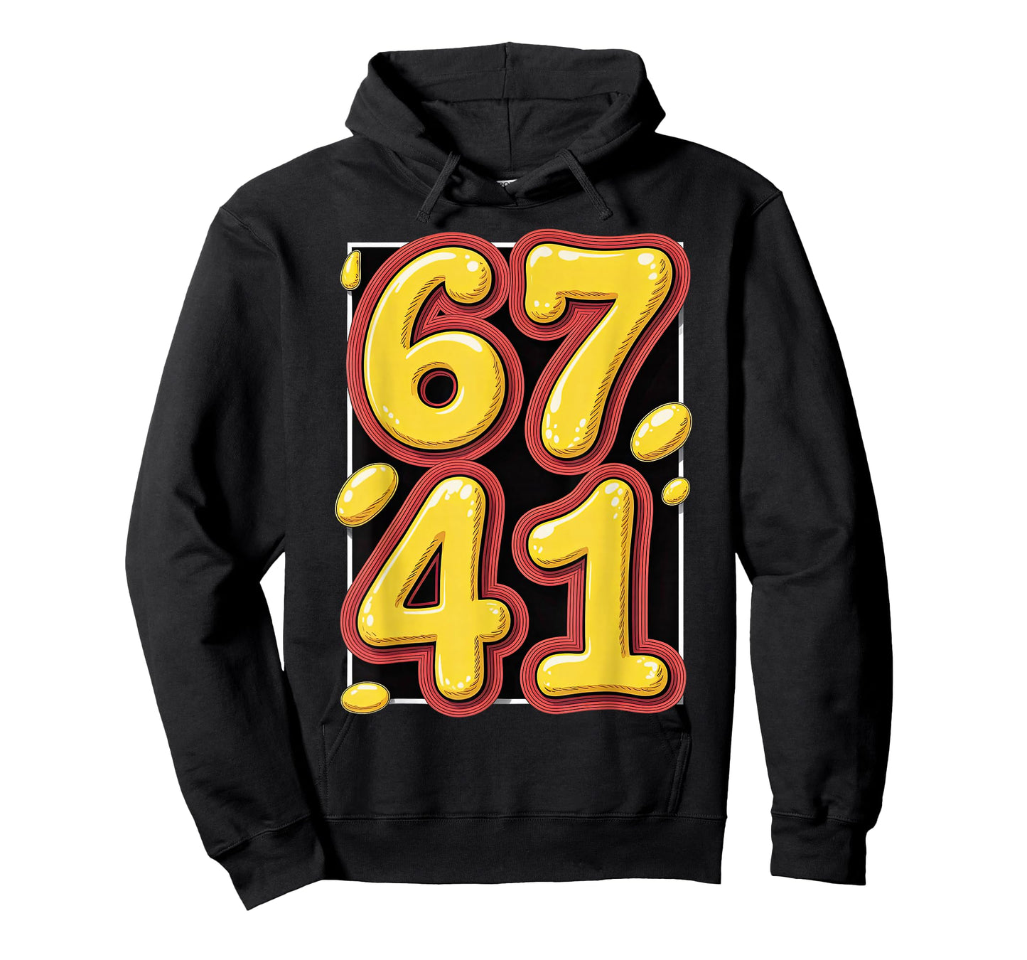 Funny Six Seven 67 41 Forty One Brain Rot Boys Alpha Slang T-Shirt