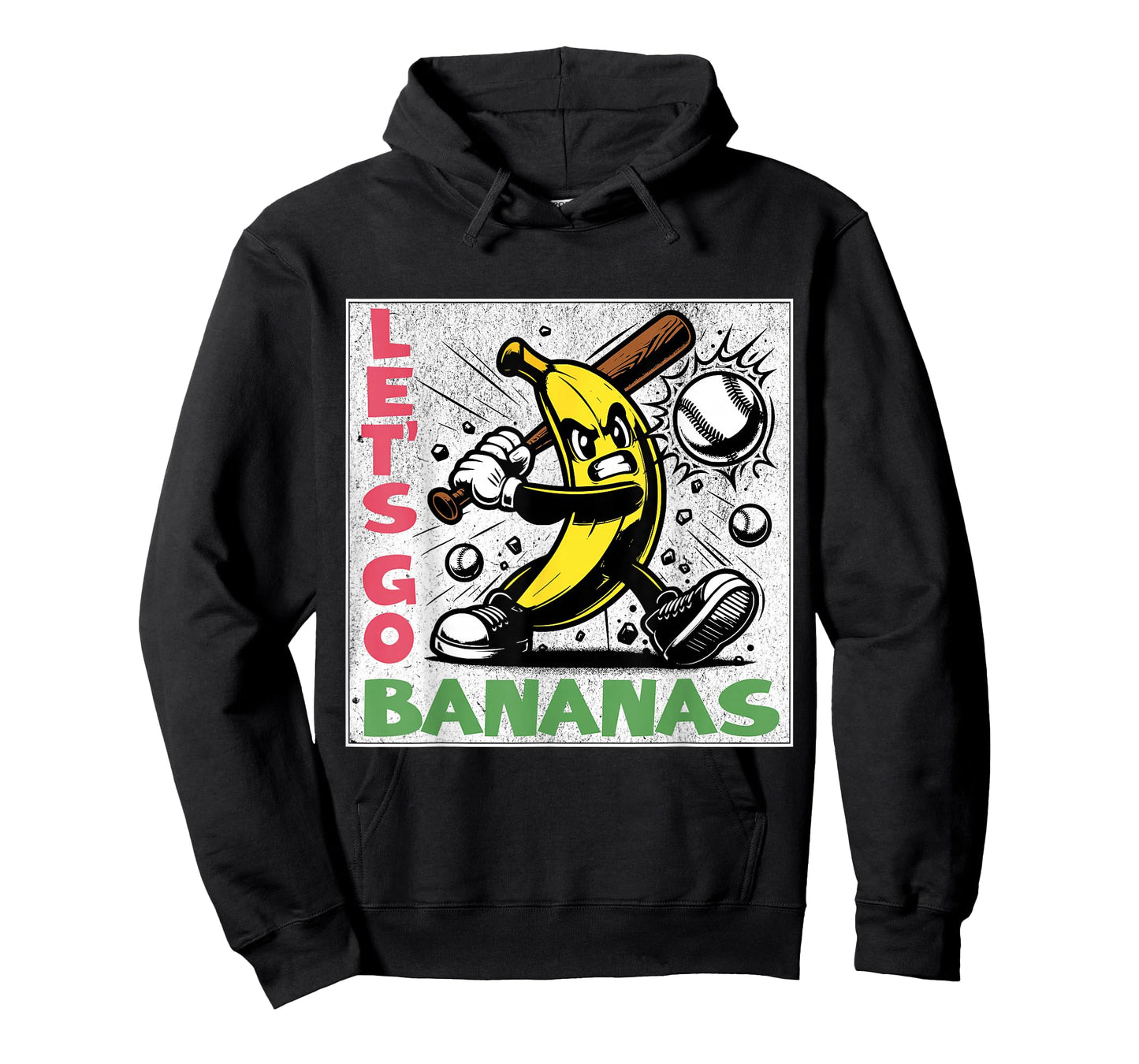 Let's Go Bananas Funny Banana Youth Kids Boys Girls T-Shirt