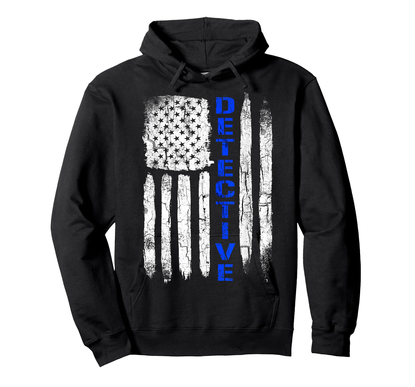 Thin Blue Line Flag American Detective Shirt T-Shirt