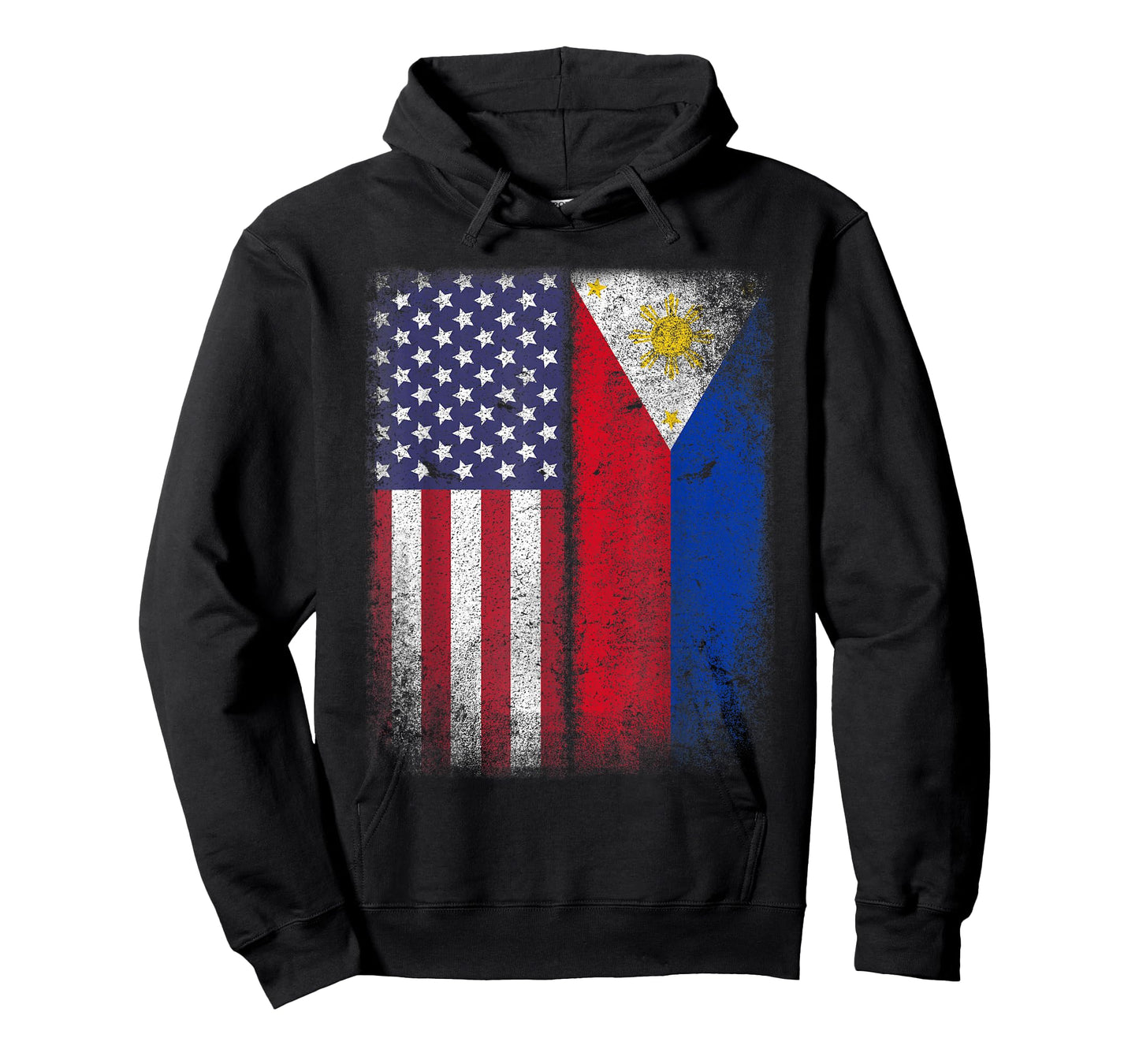 Filipino Roots American Grown Philippines USA Flag America T-Shirt