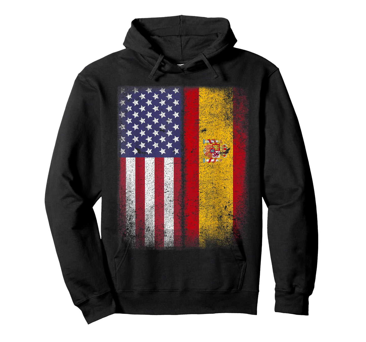 Spanish American Flag Spain Usa Bandera Espana T-Shirt