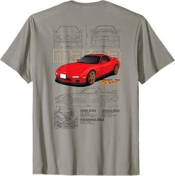 Mazda RX-7 Sketch board T-Shirt