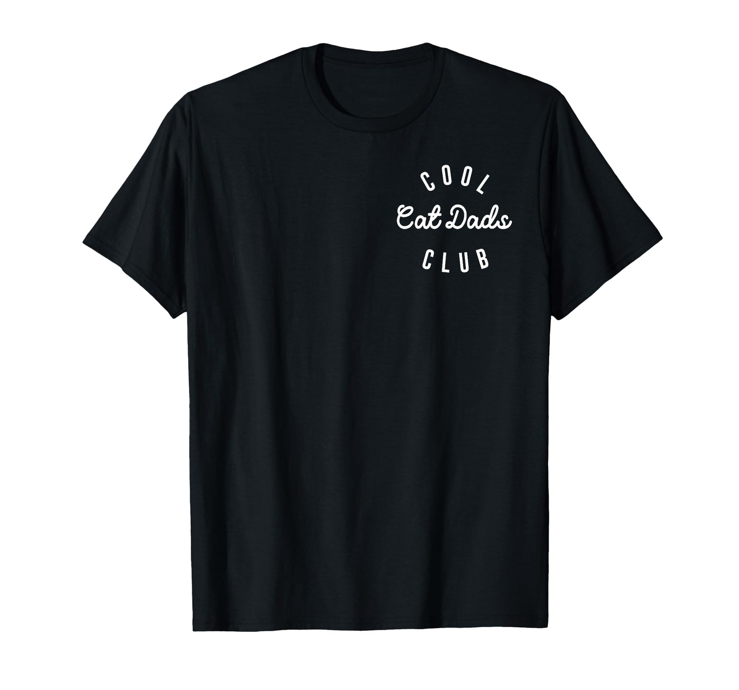 Funny Cool Cat Dads Club, Cat Lover Cat Dad Father's Day T-Shirt