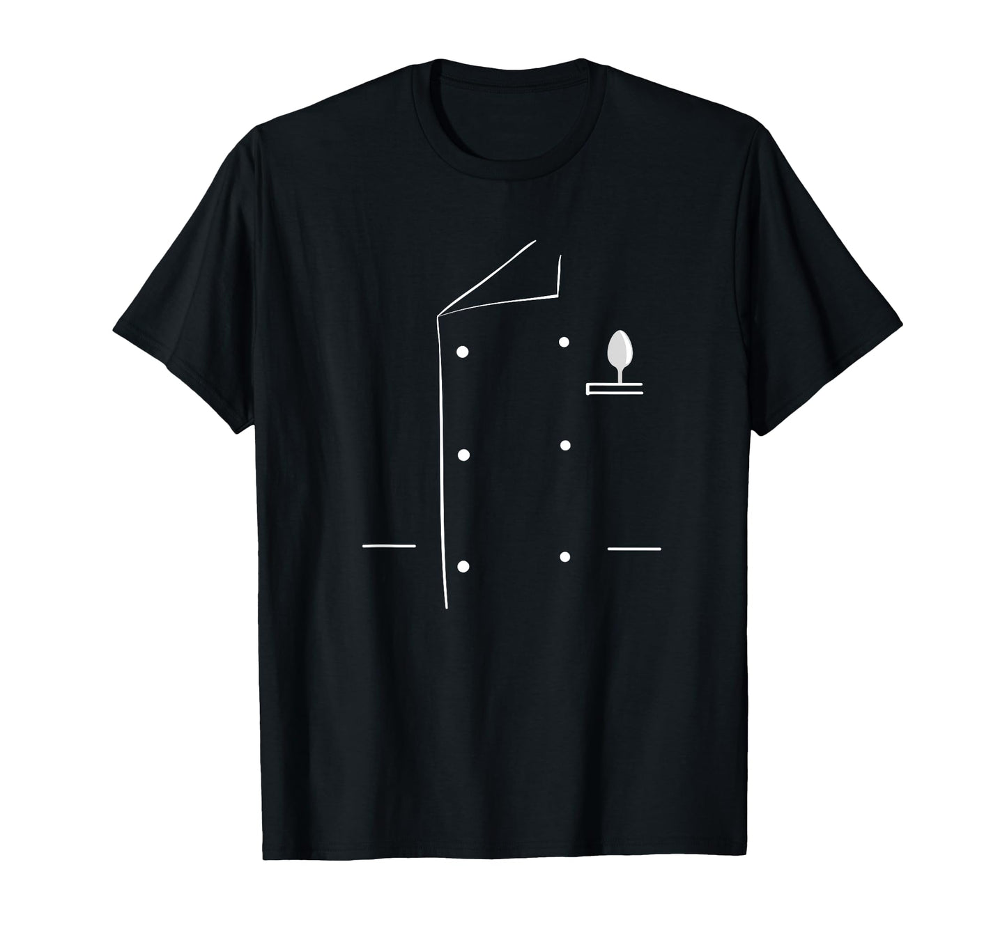 Chef Coat Uniform Jacket Culinary Cooking Lovers Cook Chief T-Shirt