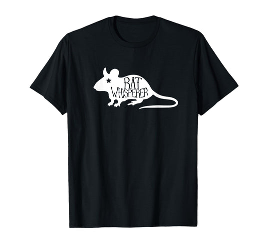 Rat Whisperer Funny Pet Gift Shirt for Men, Women or Kids W T-Shirt