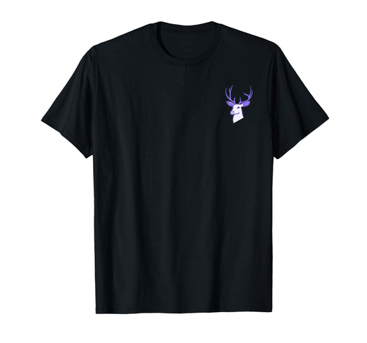 Colored Deer in the Pocket Nature Wildlife Graphic T-Shirt