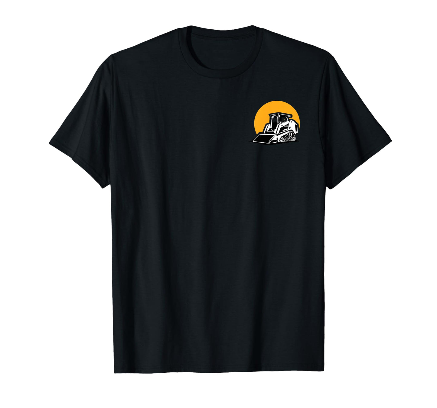 ADACL Men's Skid Steer Design T-Shirt - Black, Small