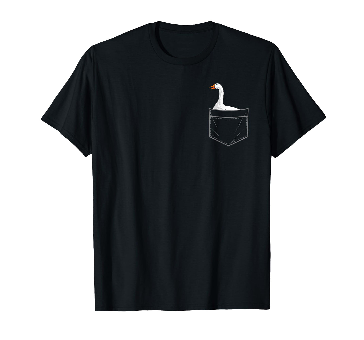 Cool Goose For Men Women Toddler Pocket Canadian Geese Lover T-Shirt