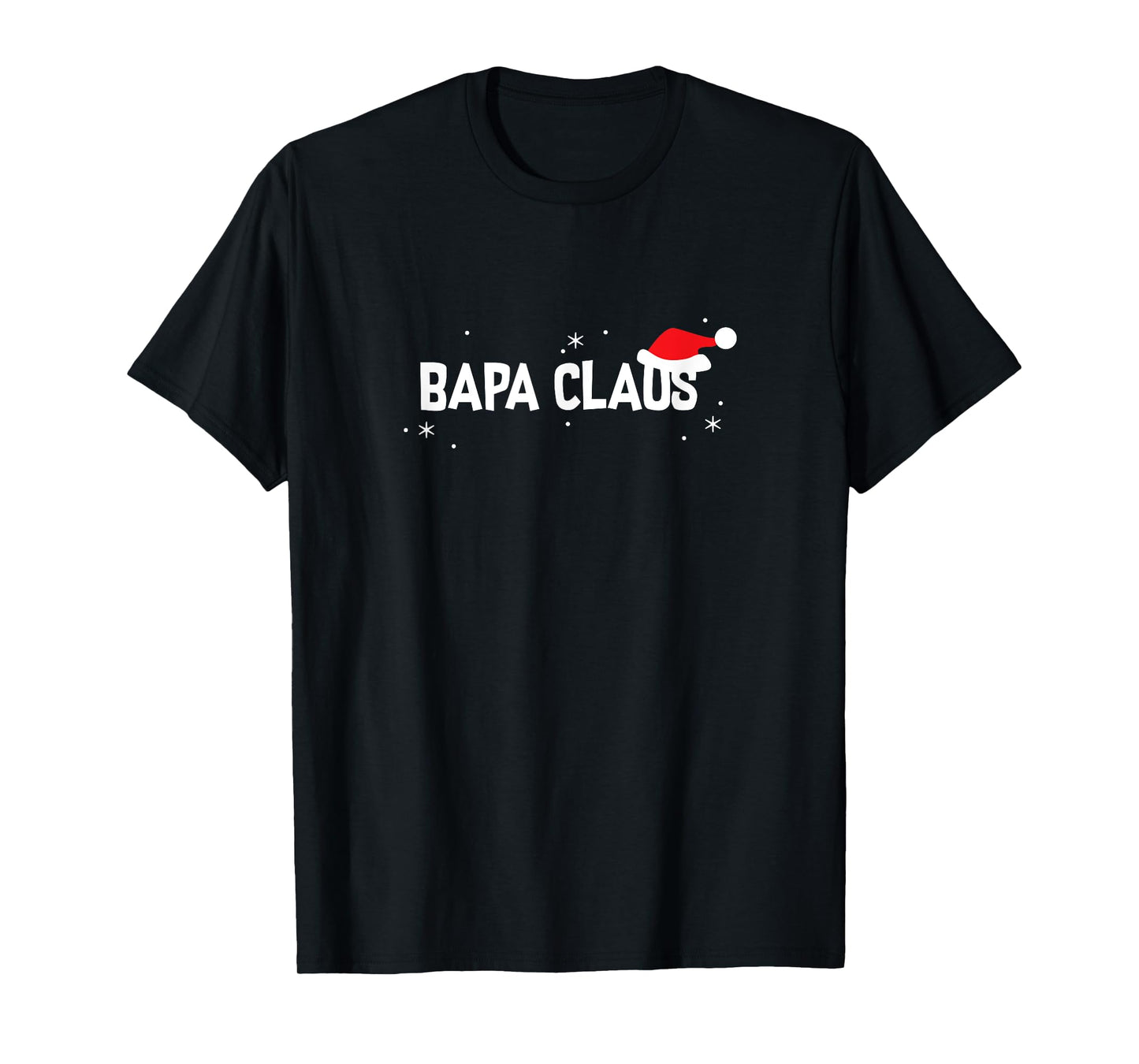 Bapa Claus Christmas Shirt, Funny Cute Holiday Gift T-Shirt